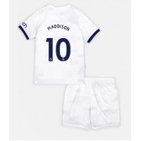 Tottenham Hotspur James Maddison #10 Hemmaställ Barn 2023-24 Korta ärmar (+ Korta byxor)